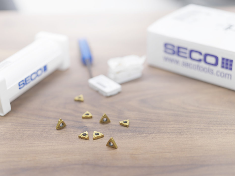 Компания Seco Tools расширяет линейку прецизионных пластин полного профиля для нарезания резьбы